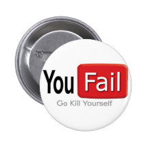 You_Fail Anstecknadelbuttons