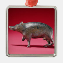 Zahl eines Ebers Weihnachtsornament