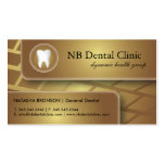 Zahnmedizinische/General-Dentist Visitenkarten