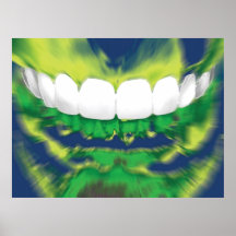 Zahnmedizinische Kunst Posterdrucke