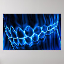 Zahnmedizinische Kunst Posterdrucke