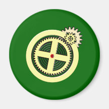 Zahnrad Uhrwerk clockwork pinion cog wheel Magnets