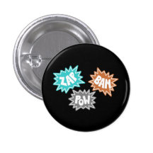 ZAP Bam-KRIEGSGEFANGEN Comic-Ton FX - Orange Button
