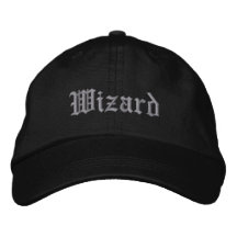 Zauberer Bestickte Caps