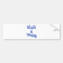 Zauberer im Training Auto Sticker