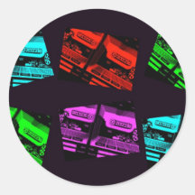 Zazzle Collage-II Stickers
