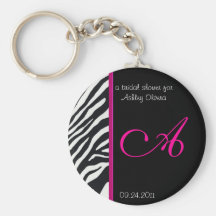 Zebra-Brautparty Keychain Schlüsselband