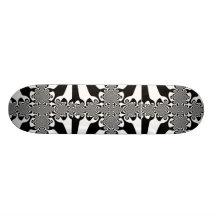 Zebra-Kreuz Individuelle Skateboarddecks