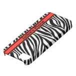 Zebra-kundenspezifischer Case-Mate ID™ iPhone 5 Fa iPhone 5 Schutzhüllen