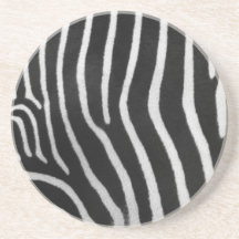 Zebra-Muster-Untersetzer