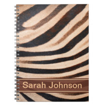 Zebra-Pelz-Notizbuch notizbücher