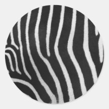 Zebra-Streifen-Muster-Aufkleber