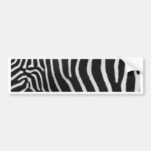 Zebra-Streifen-Muster-Autoaufkleber
