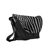 Zebra-Streifen-Muster-Bote-Tasche Kuriertaschen