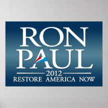 Zeichen Ron Pauls 2012 Plakatdrucke