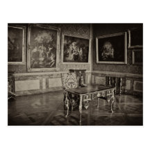 Zeichnen des Raumes, Château Versailles Postkarte