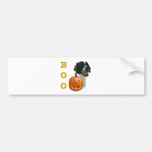 Zeiger(schwarzes überzogenes) Boo Auto Sticker
