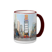 Zeit-quadratischer Becher Teetasse