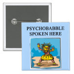 Zeitalterpsychologieentwurf Anstecknadelbuttons