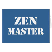 Zen-Hauptgeschenke Grußkarten