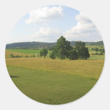 Zentrale serbische Bauernhöfe Sticker
