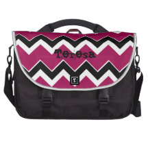 Zickzack gemusterte Bote-Tasche Laptoptaschen