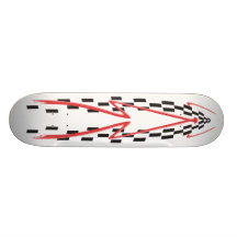 Zielflagge Skateboard Deck