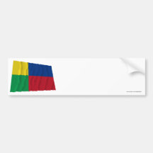 Zilina wellenartig bewegende Flagge Auto Aufkleber