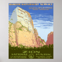 Zion Nationalpark Plakatdrucke