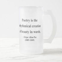Zitat 5a Edgar Allen Poe Tasse