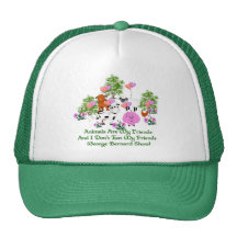Zitat G.B. Shaw Vegetarian Baseball Kappen
