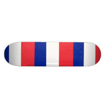 Zivile und Marinefahne von Frankreich, Frankreich  Skateboarddeck