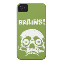 Zombie-Gehirne iPhone 4 Fall 4s Romero Art Case-Mate iPhone 4 Hülle