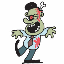 Zombie gestalteter Magnet Fotoskulpturen