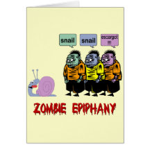Zombie Halloween Grußkarten