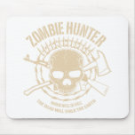 Zombie-Jäger Mousepad