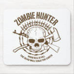 Zombie-Jäger Mousepad