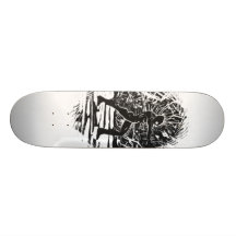 Zombie-Power Skateboard Deck