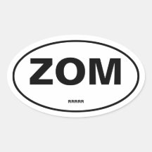 Zombie Sticker