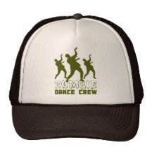 Zombie-Tanz-Crew-Hut Netz Caps