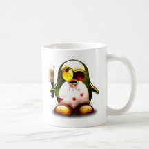Zombie Tux (Linux Tux) Tassen