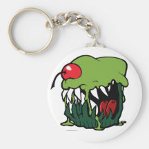 Zombiekleiner kuchen keychain schlüsselanhänger