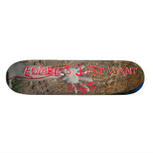 Zombies Personalisiertes Skateboarddeck