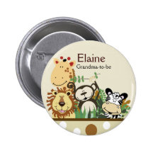 ZOO-CREW-DSCHUNGEL-NAMEN-UMBAU personalisierter Kn Button