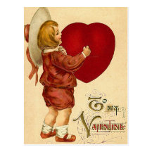 Zu meinem Valentinsgruß Postkarte