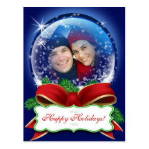 Zu personifizieren Weihnachtsfoto-Postkarten 2011