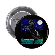Züchtung des schwarzen Pferds Buttons