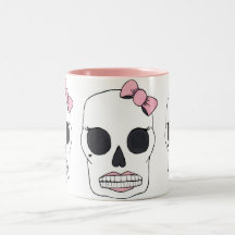 Zuckerschädel-Betty-Becher Tee Tassen
