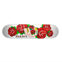 Zuckerschädel Skateboarddeck