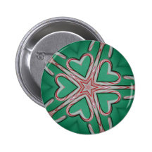 Zuckerstange-Stern Anstecknadelbuttons